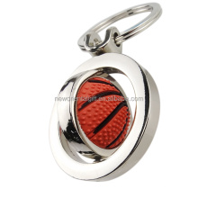 Swivel Ball Metal Zinc Alloy Keychain